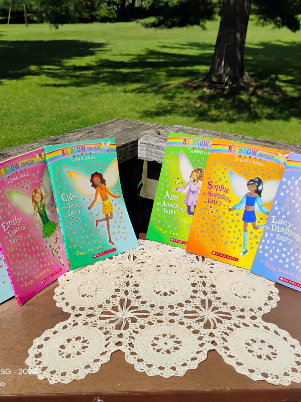 Rainbow Magic Early Readers mixed lot of 6 Jewel Fairies books circa 2005